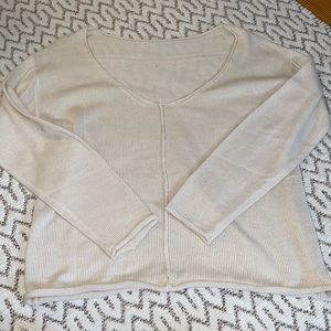 off shoulder sweater